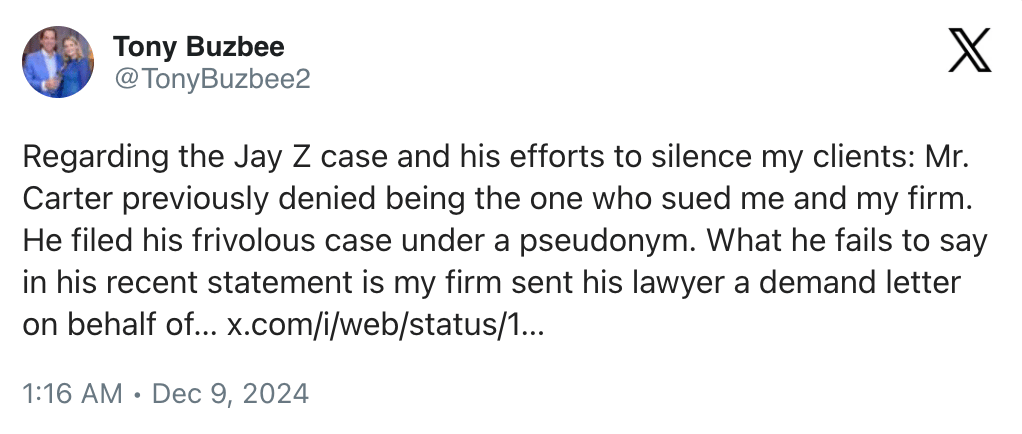 Post on X