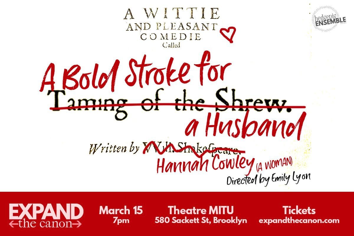 A Bold Stroke for a Husband by Hannah Cowley