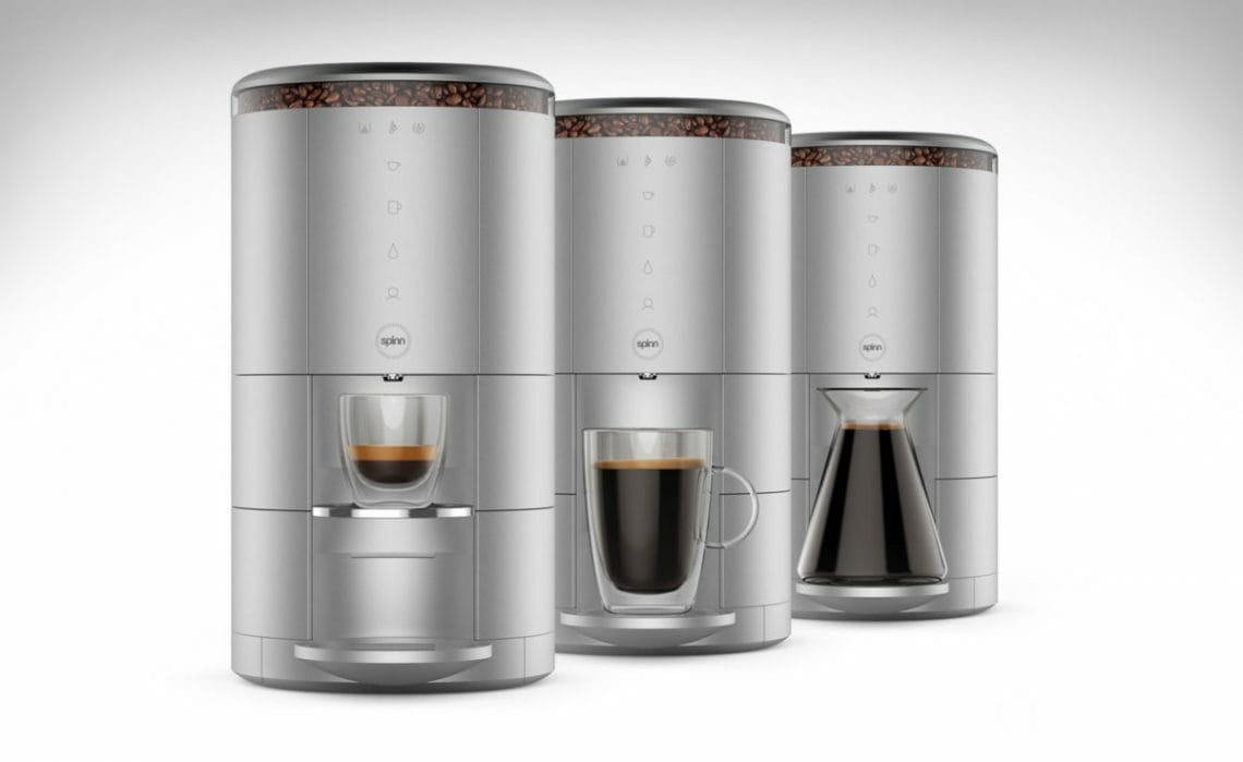 Spinn connected coffee machine