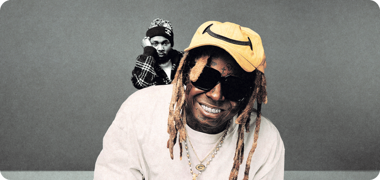 Lil Wayne and Kendrick Lamar