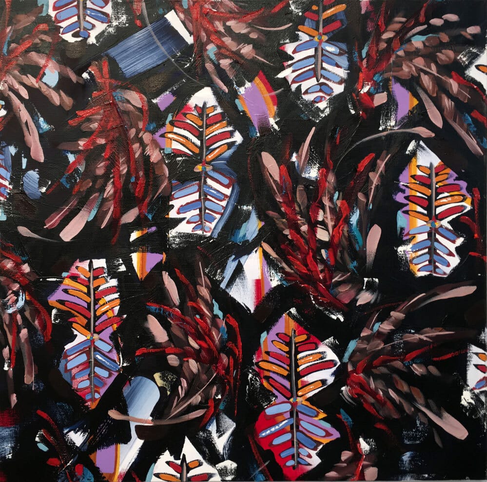 Yatika Fields in his studio.