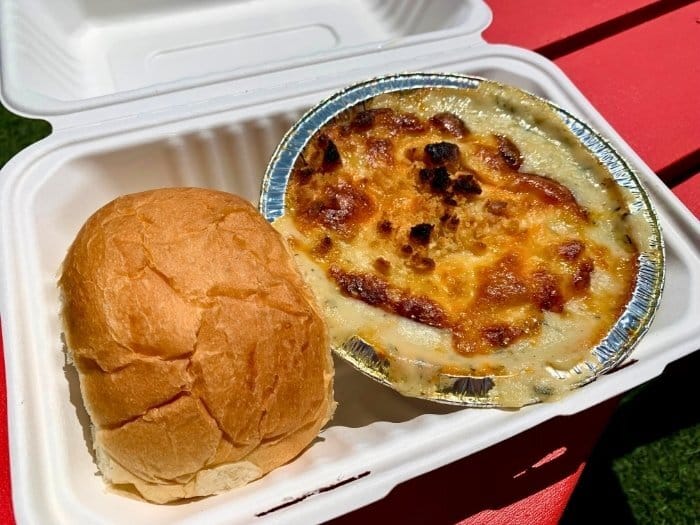 Chummy Jiggers cod au gratin