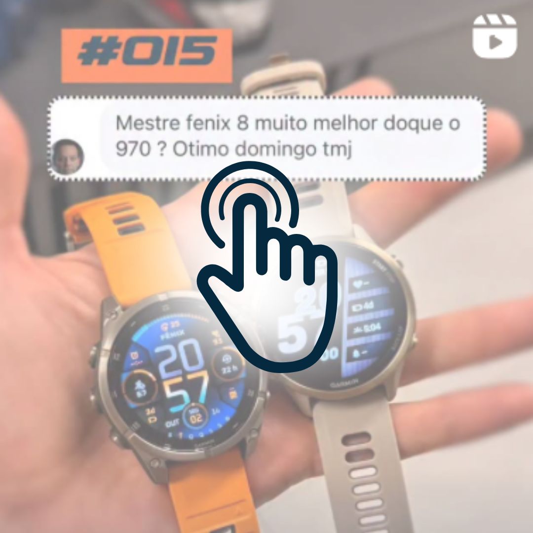 Fênix 8, muito melhor do que o Forerunner 970?