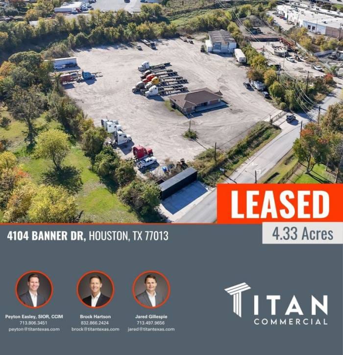 Titan leases Houston IOS