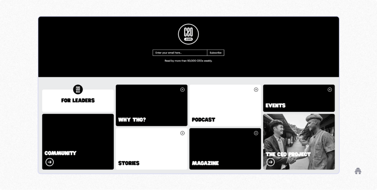 How CEO.com Scaled to 50k+ Newsletter Subscribers with beehiiv