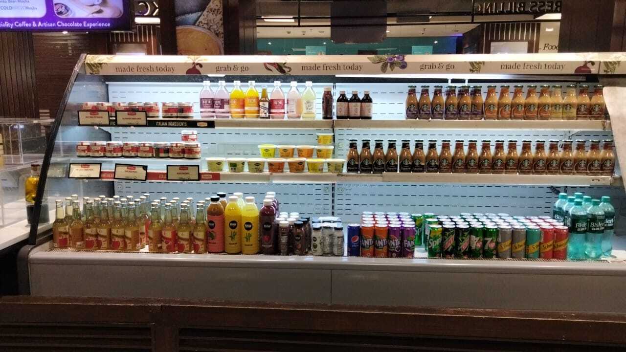 photo of functional drinks in an indian supermarket