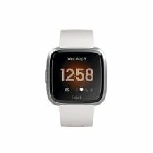 Smartwatch including heart rate measurement, sleep tracking and call and SMS notifications.