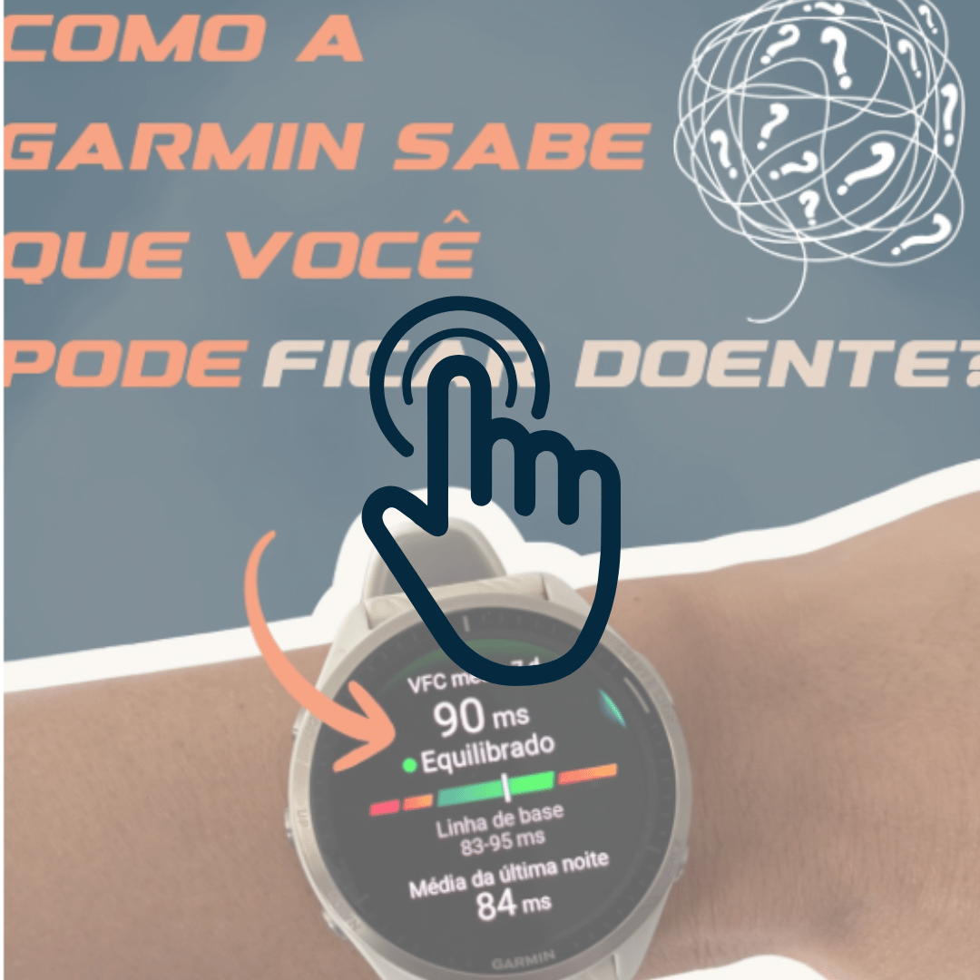 Como a Garmin sabe que você pode ficar doente?