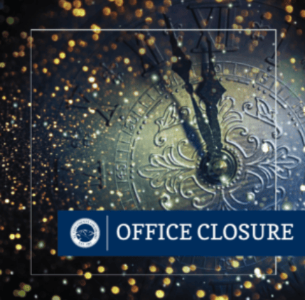 New Year’s Day Closures