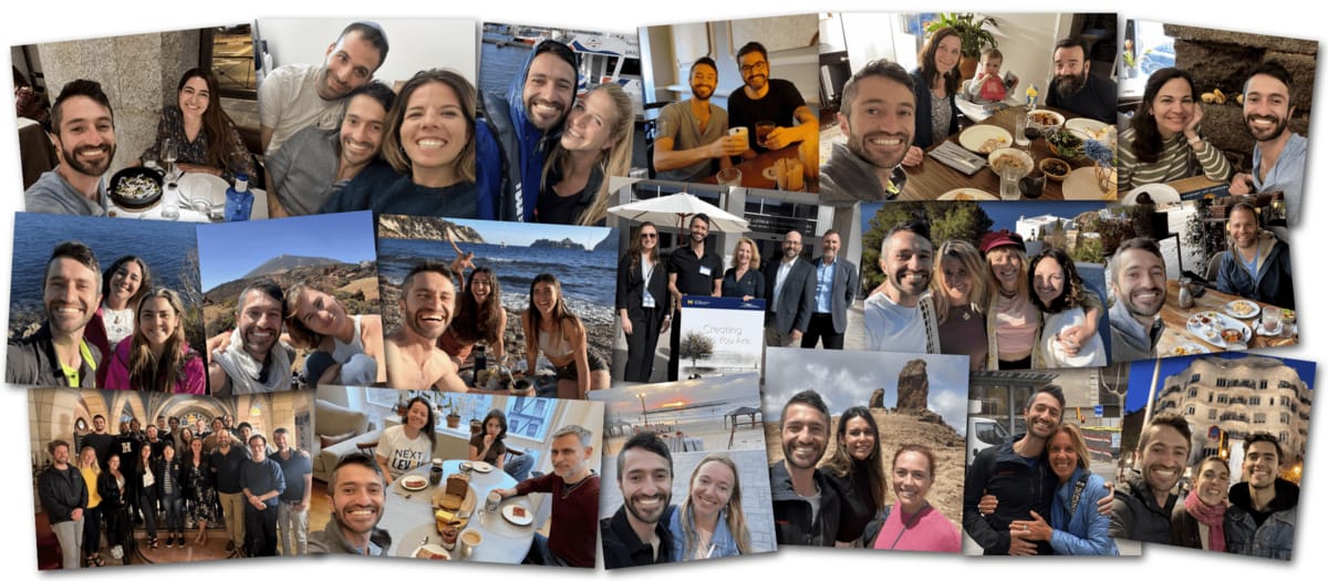 Imagen de quienes compartieron mi camino