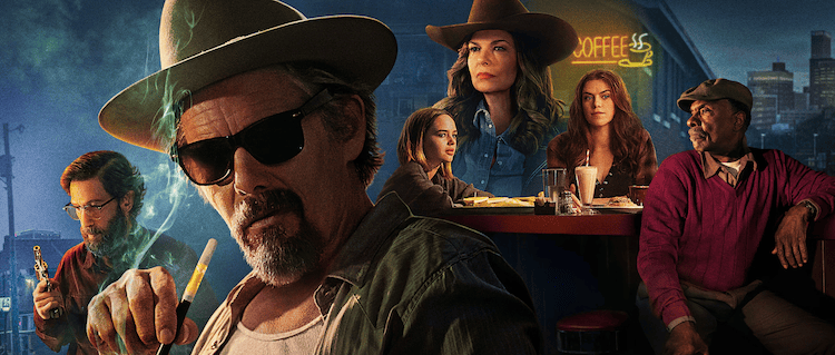 FX promo poster for the series The Lowdown