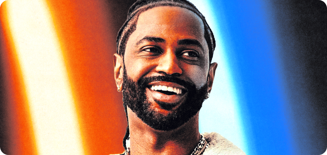 Big Sean smiling