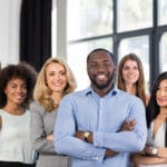 diverse group of business people