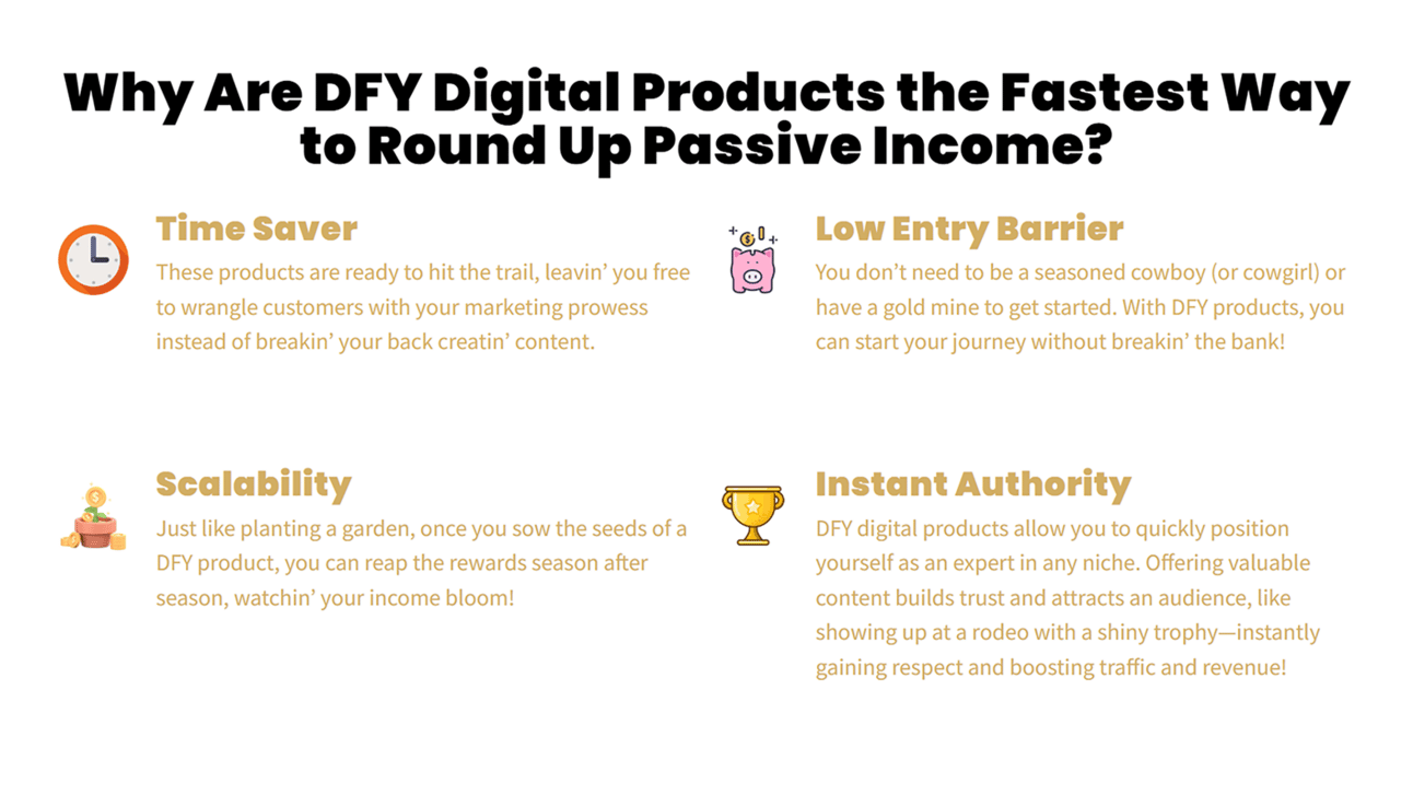 Make Money Online with DFY Digital Products