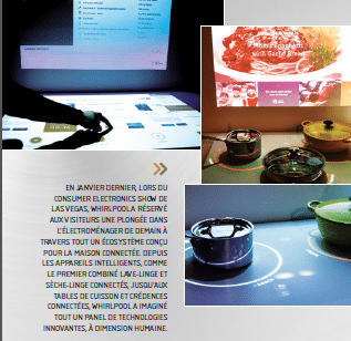 Whirlpool connected kitchen Interactive Kitchen