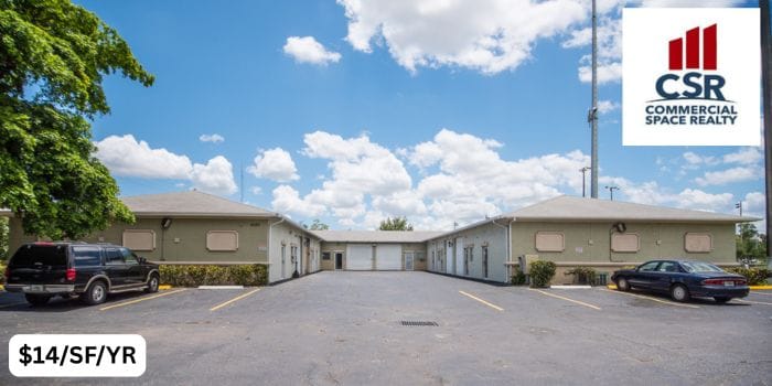 small bay for lease in Greenacres, FL