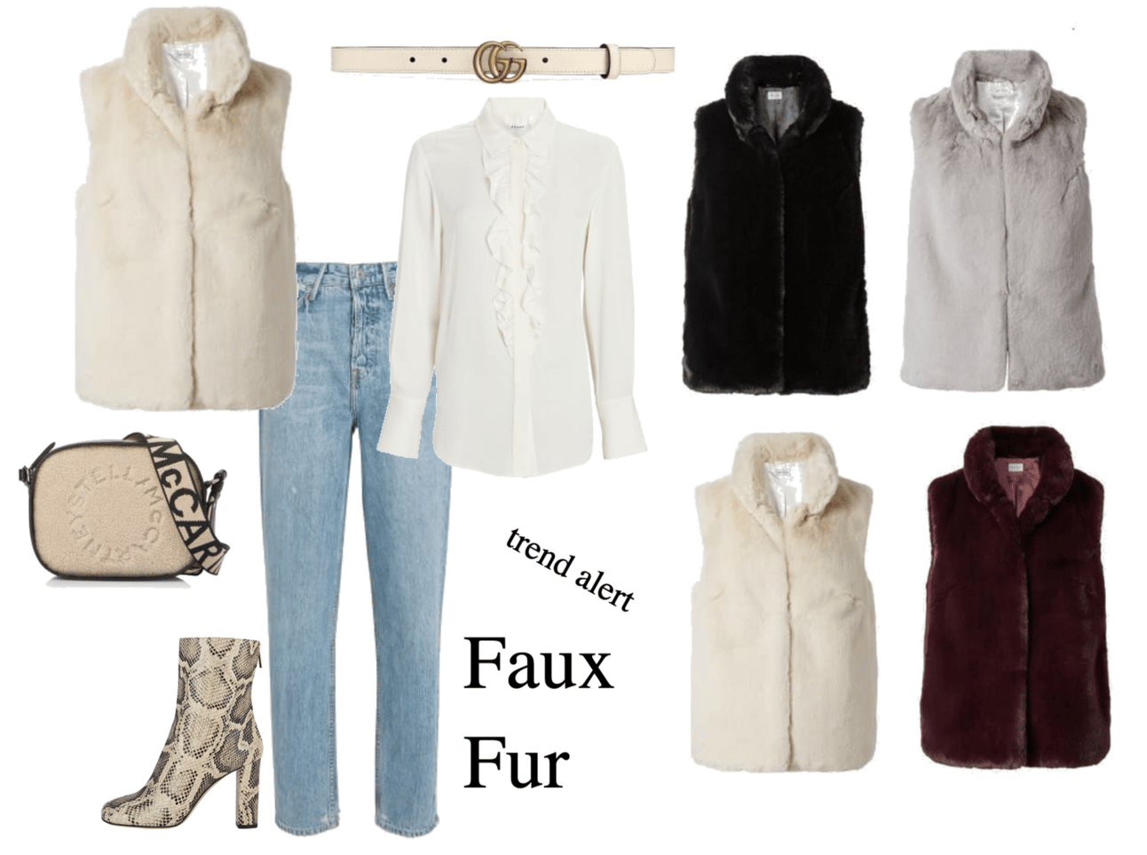 I LOOOOOVE a fur vest!!! HERE
