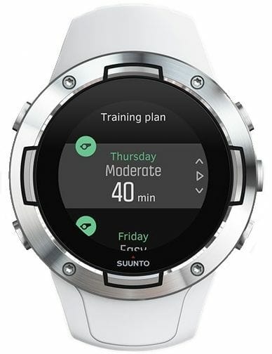 custom training screen