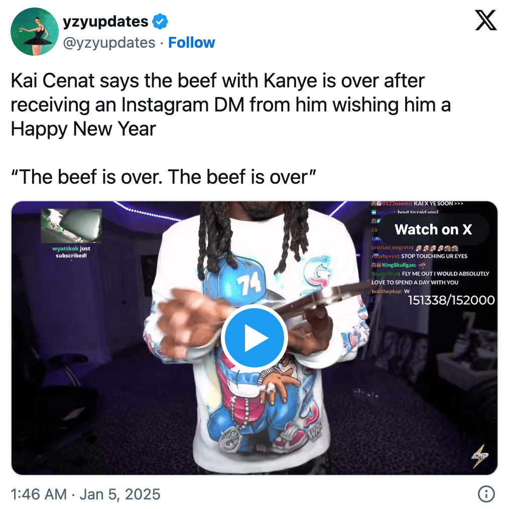 Post on X