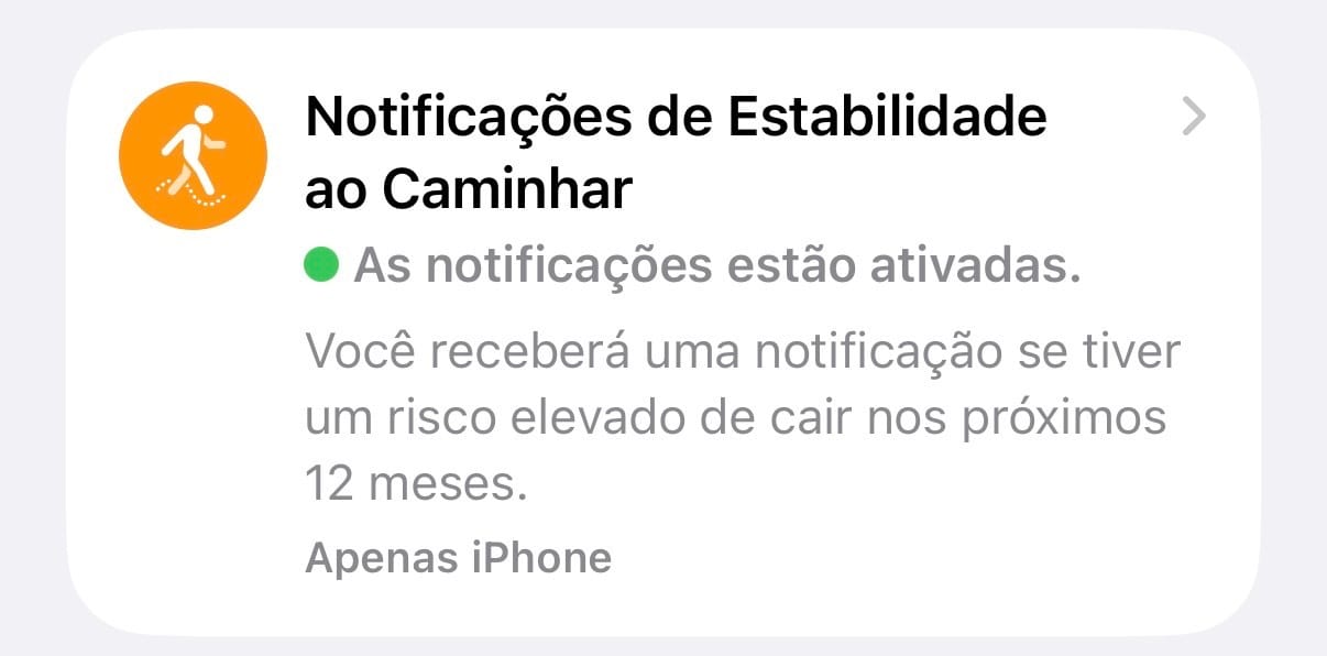 Instabilidade ao caminhar