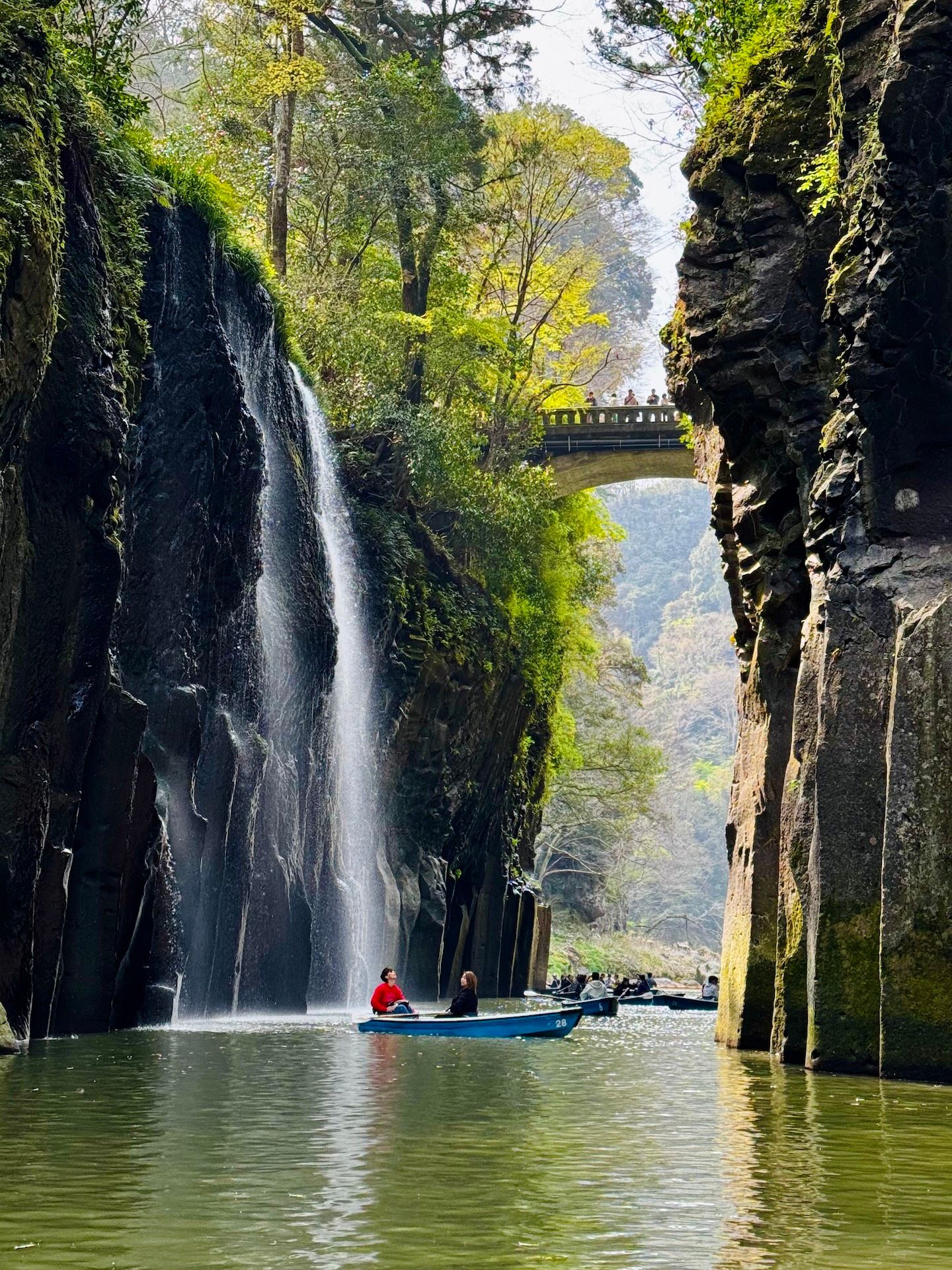 Manai Falls in Takachiho Gorge