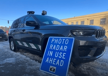 Speed Cameras Now Ticketing