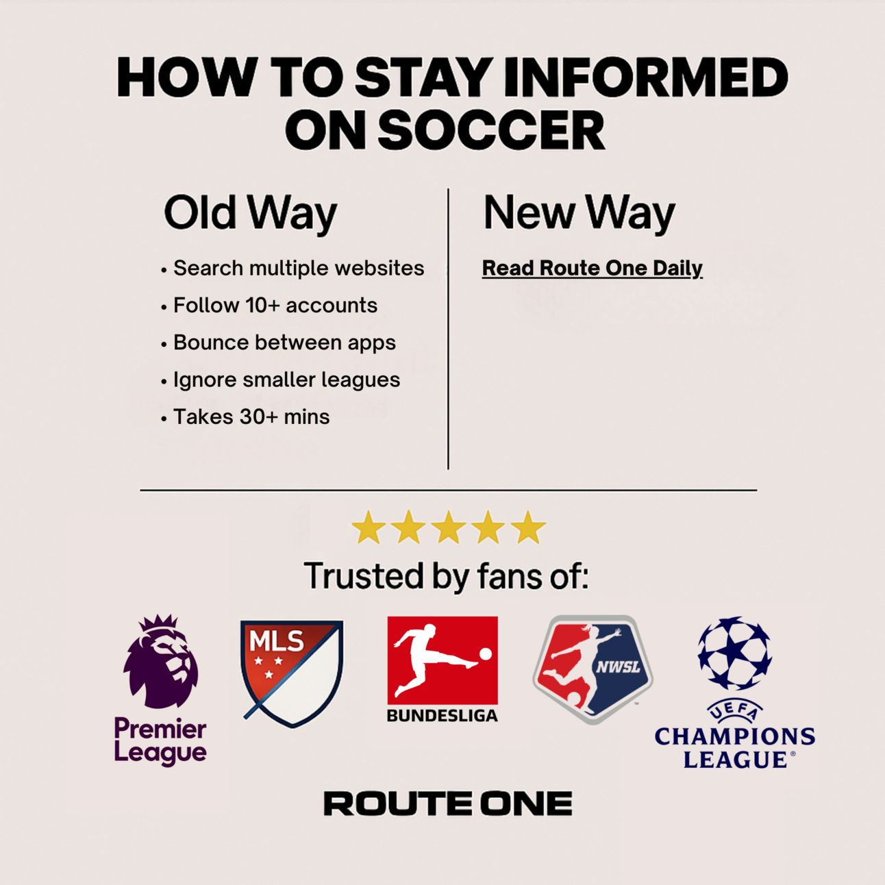 Route One Daily Newsletter