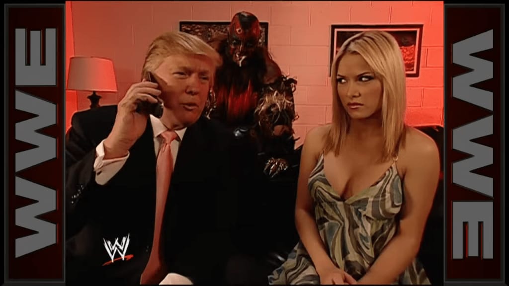 Donald Trump meets The Boogeyman: WrestleMania 23 via WWE, YouTube