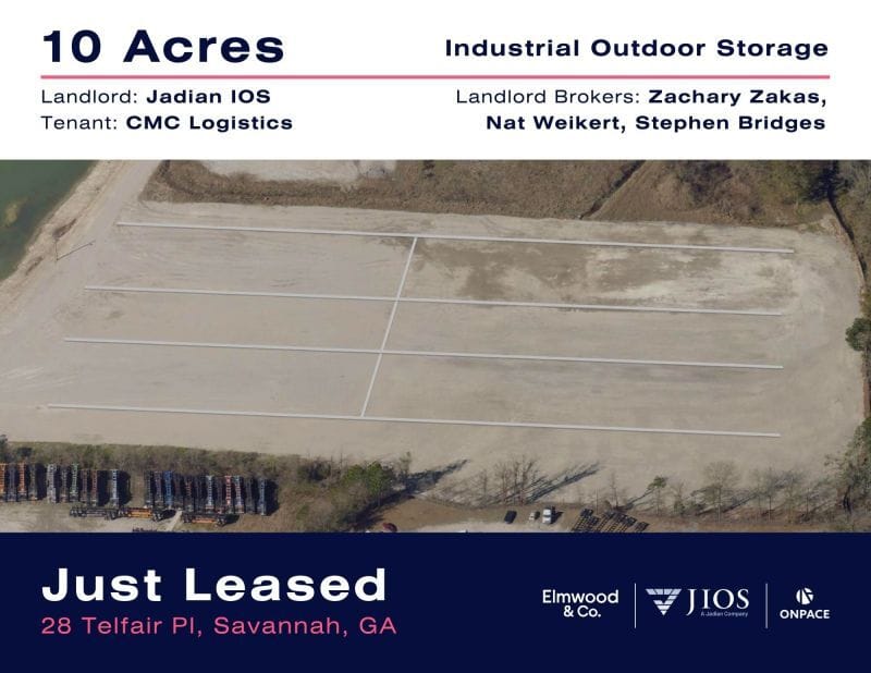 Elmwood leases Savannah IOS