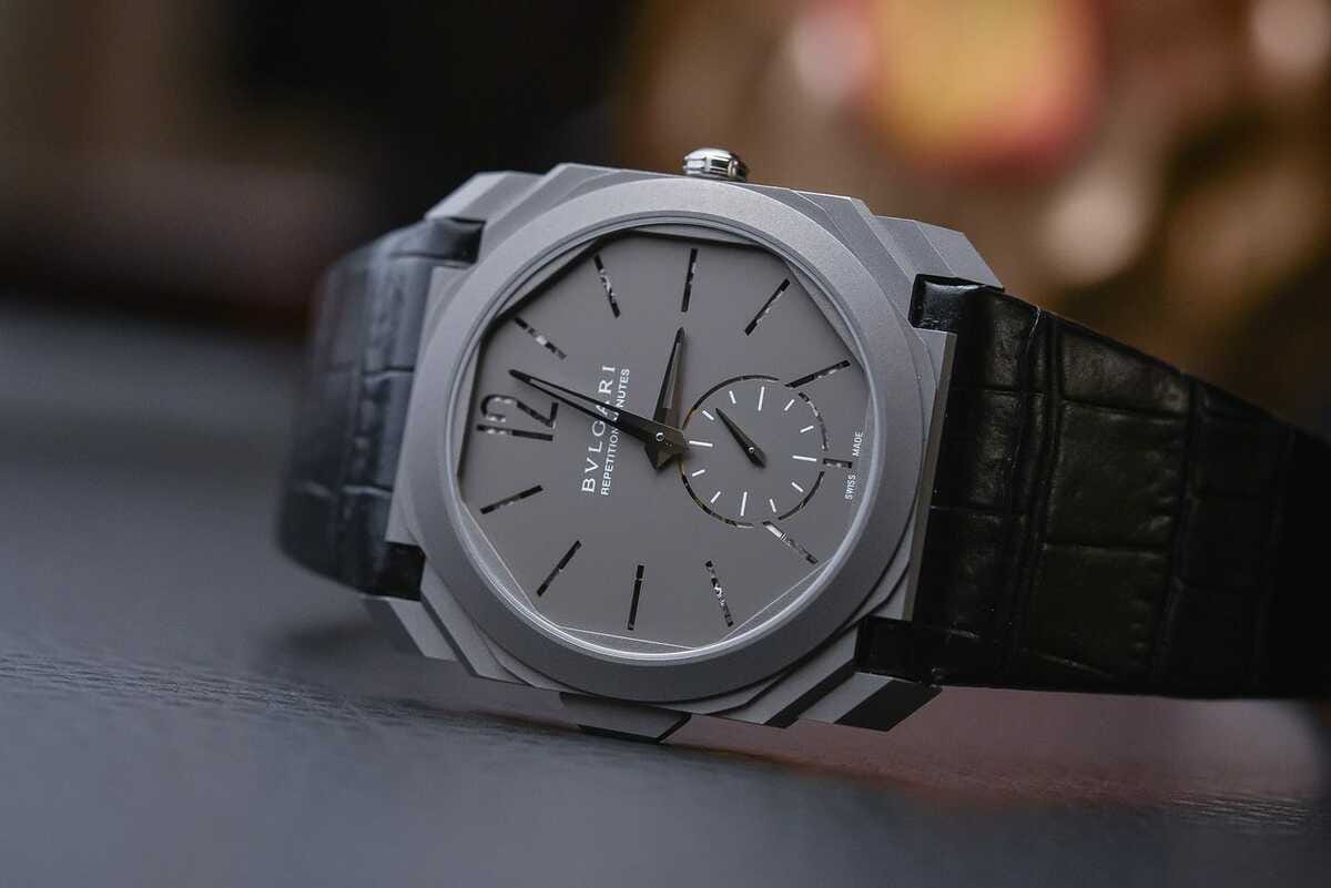 Throwback To The Thinnest Minute Repeater, the Bulgari Octo Finissimo Minute Repeater - Monochrome Watches