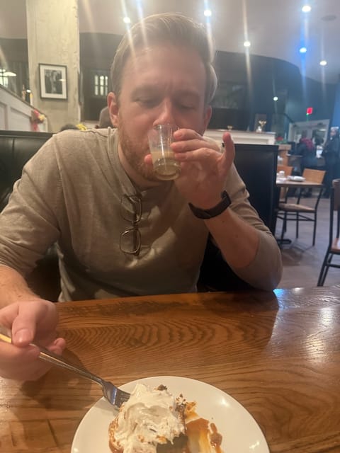 We also had a smores cake that was absolutely fantastic