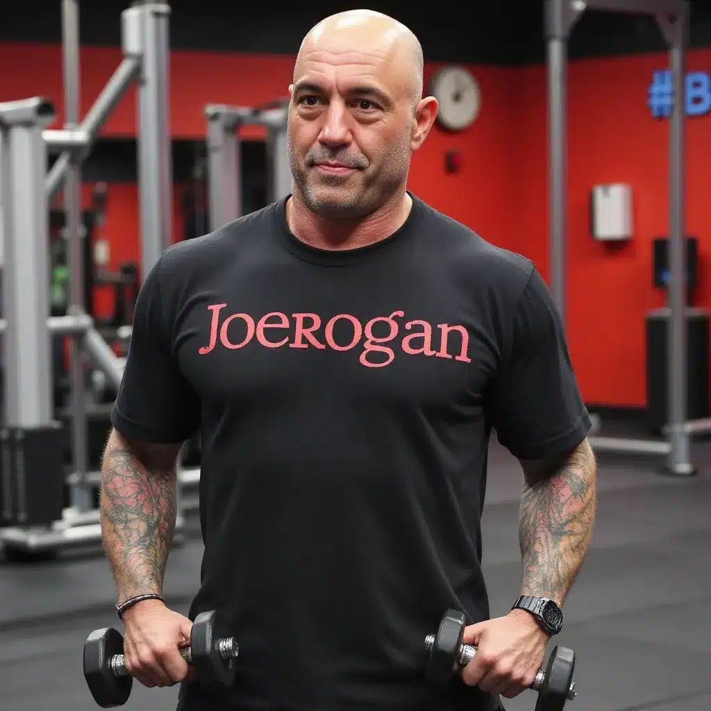 Joe Rogan starting his workout routine