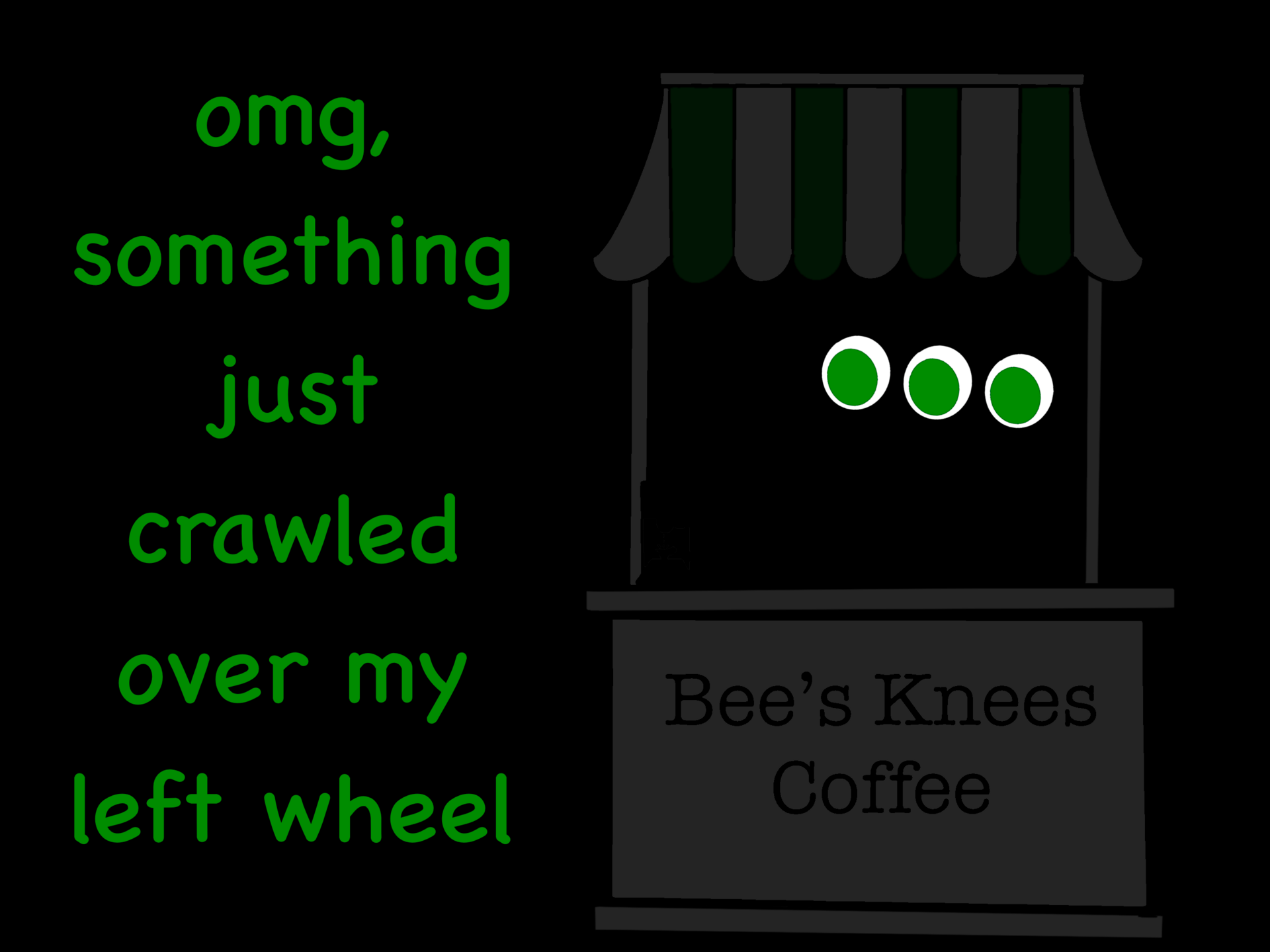 st3v makes coffee in the dark