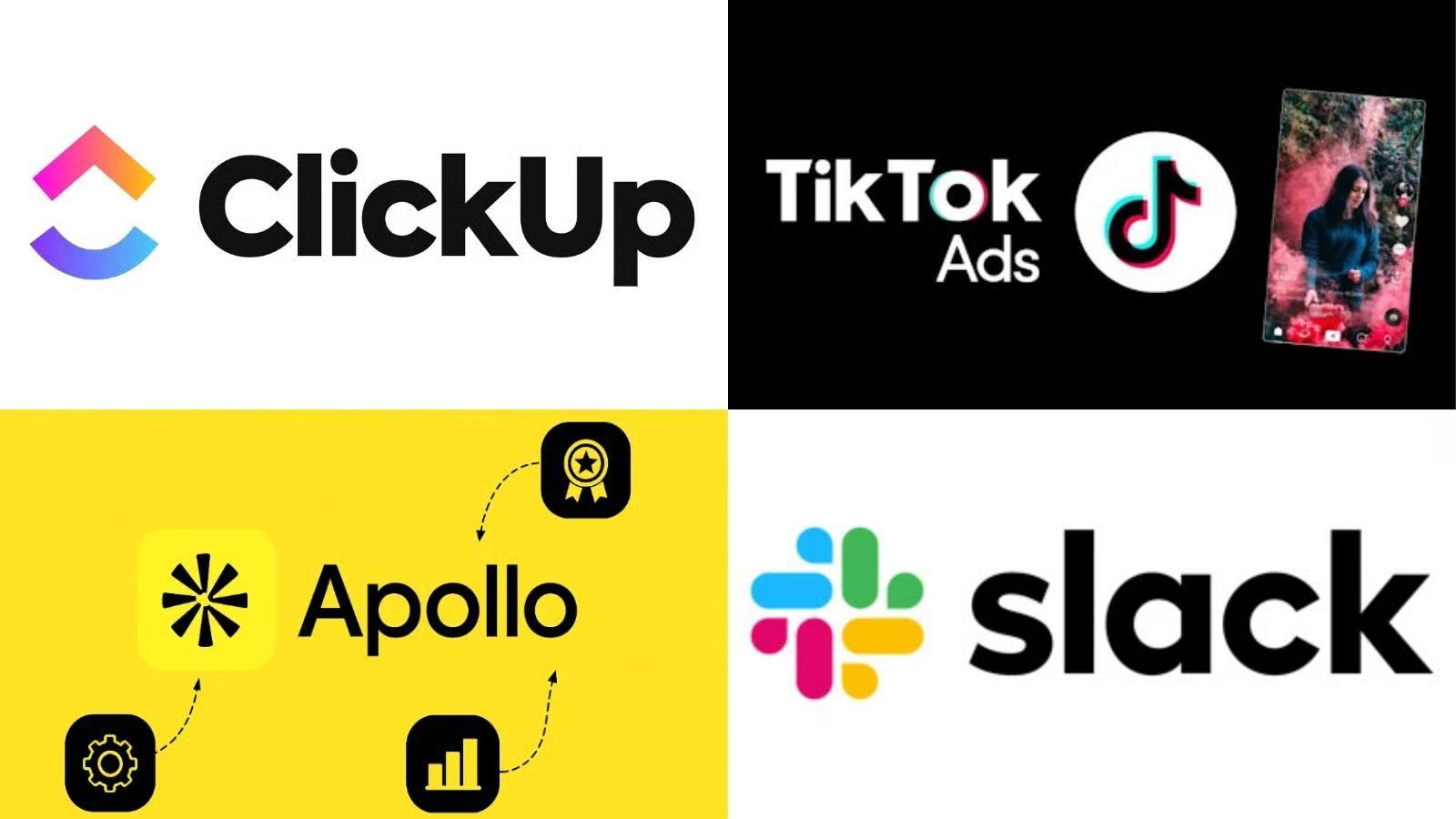 clickup-tiktok-ads-apollo-io-slack-private-deal