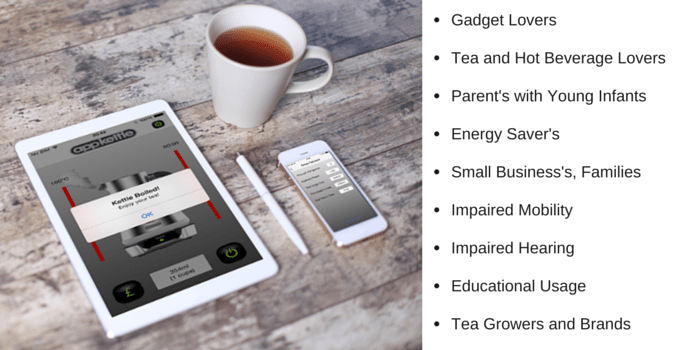 AppKettle smart connected kettle
