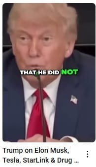 Trump on Elon Musk, Tesla, StarLink & Drug Rumors: “I Wish Him Well”