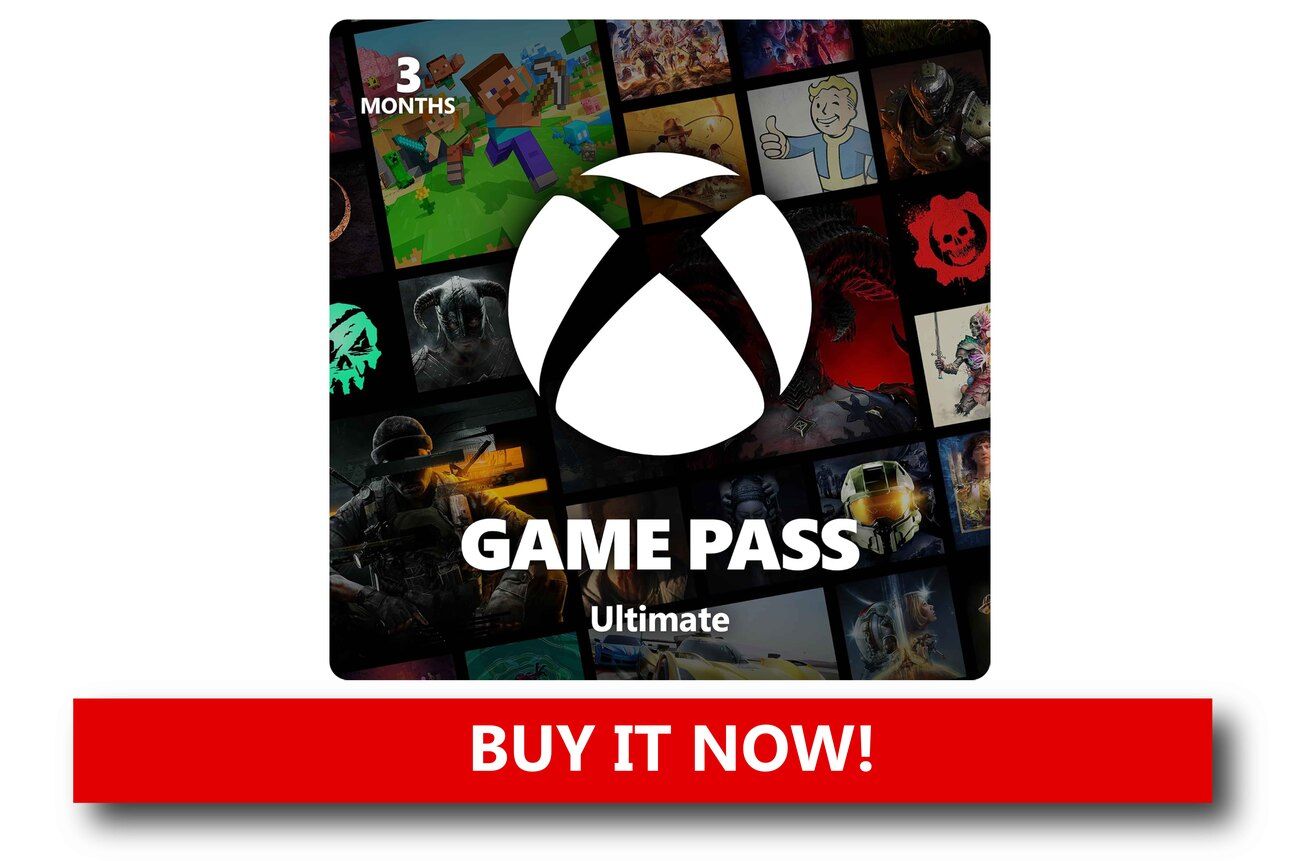 Subscriptions and Game Pass Deals Digital codes and gift cards for Xbox Game Pass, PlayStation Plus, and Nintendo Switch Online displayed on a screen with a gaming dashboard in the background.