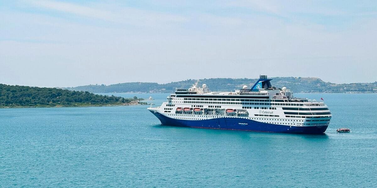 Celestyal cruise on the water