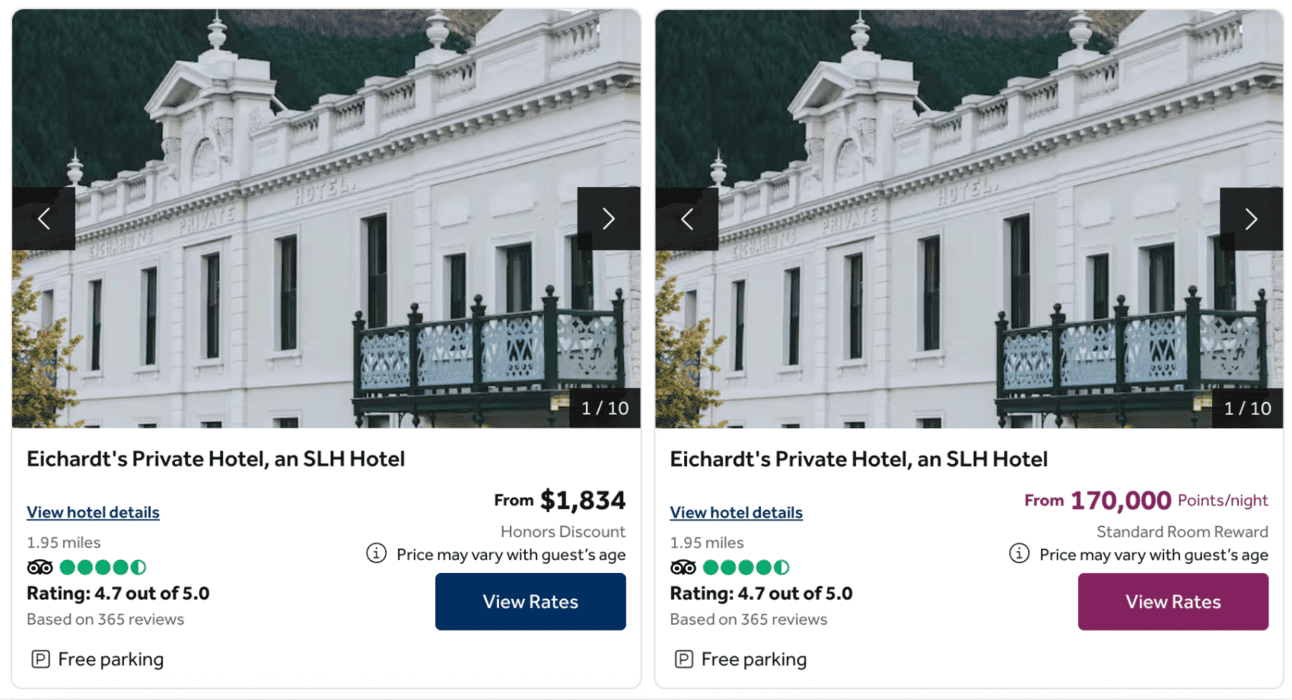 Eichardt's Private Hotel