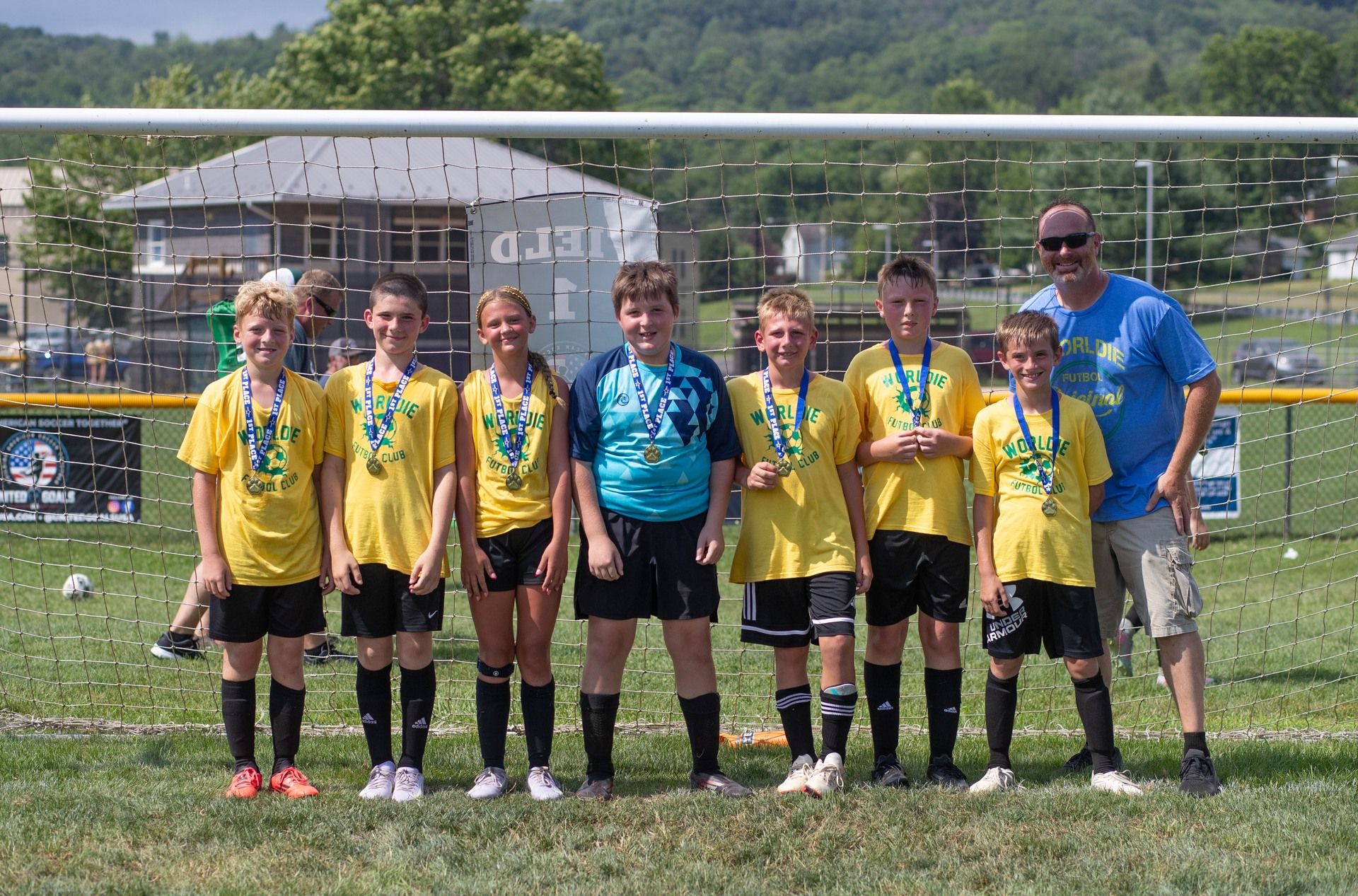 Worldie FC won the 2025 Kicks 4 Canines Soccer Tournament in Montoursville, PA