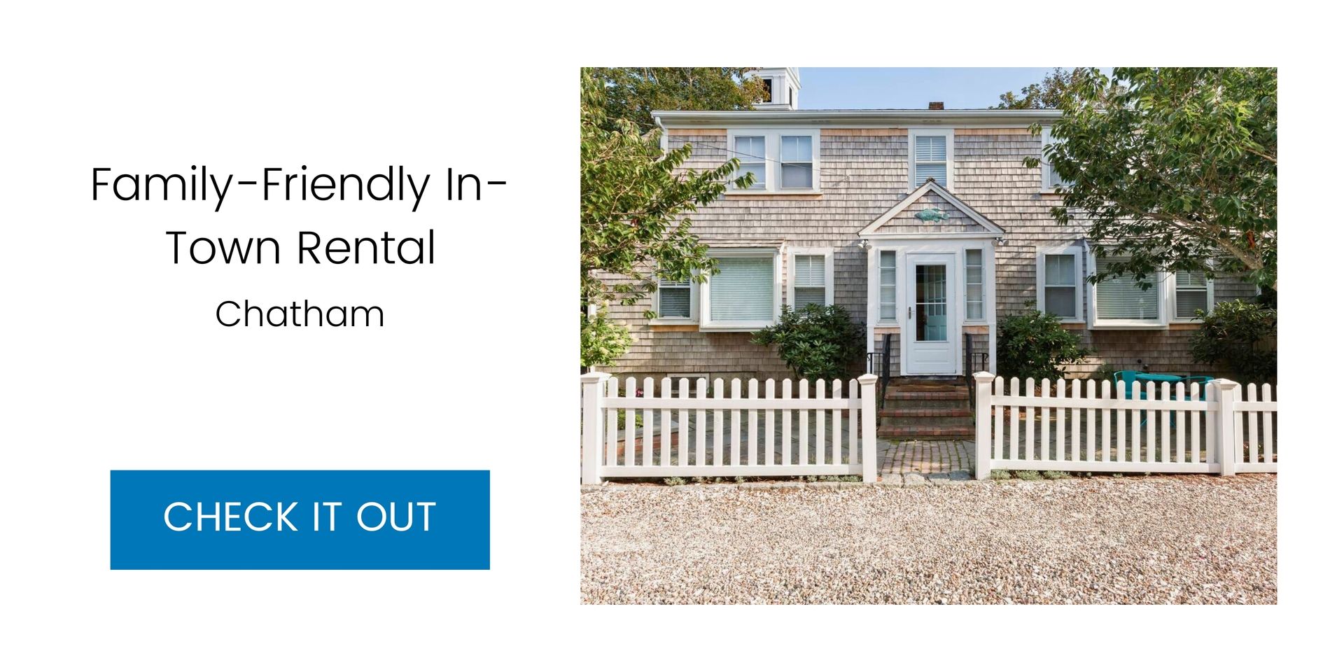 Amazing family-friendly in-town rental in Chatham