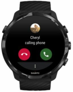 incoming call display