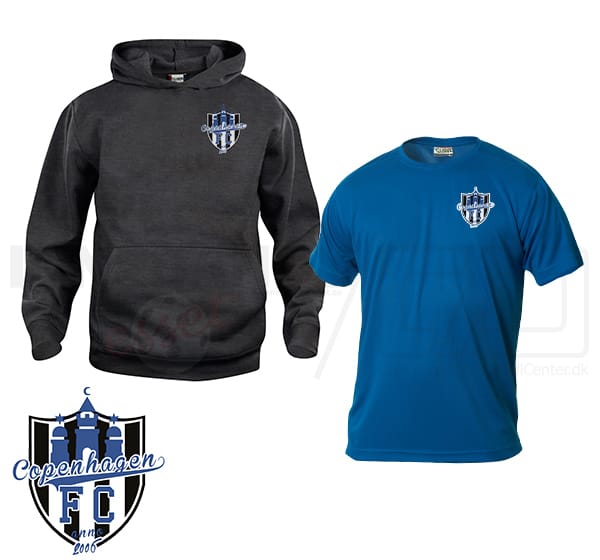 Hættetrøje + tshirt