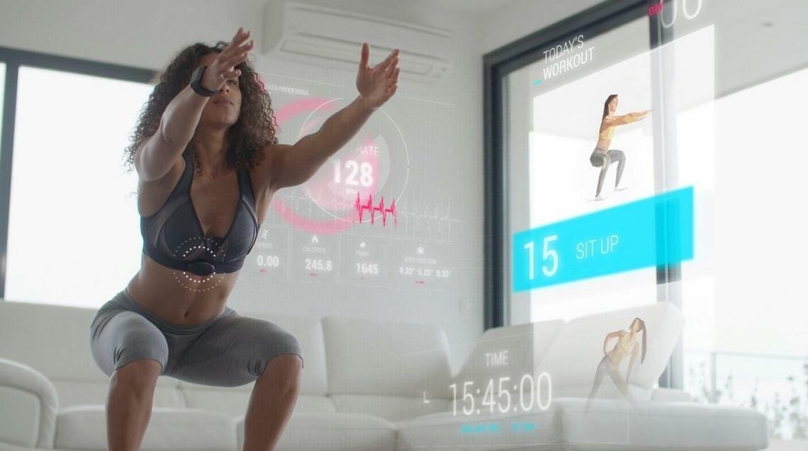 Hera.training smart bra 