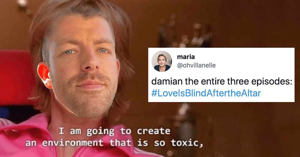 Love Is Blind': Damian Proves He's The True Villain In 'After The Altar'