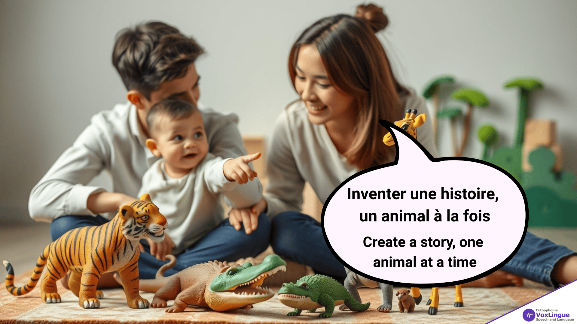 Activité de langage avec des animaux imaginaires | Storytelling Activity with Animal Play