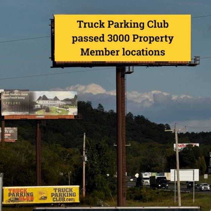 Truck Parking Club passes 3,000 locations