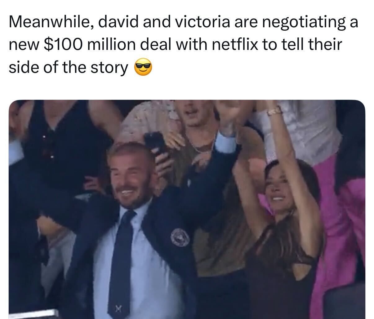 short squeez david and victoria beckham