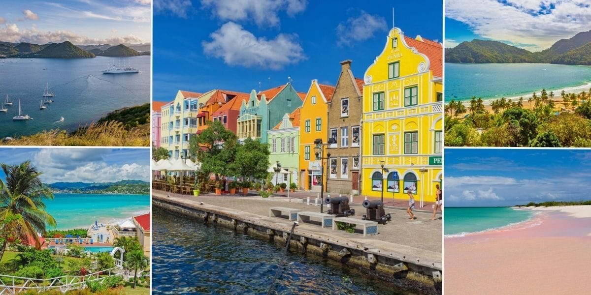 collage of Underrated Caribbean Beach Town