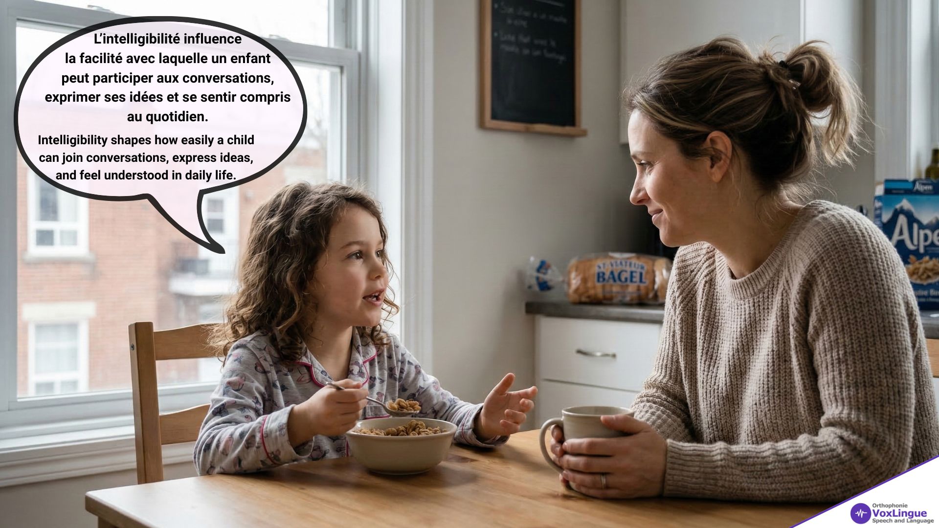 Why Speech Intelligibility Matters in Everyday Communication for Children